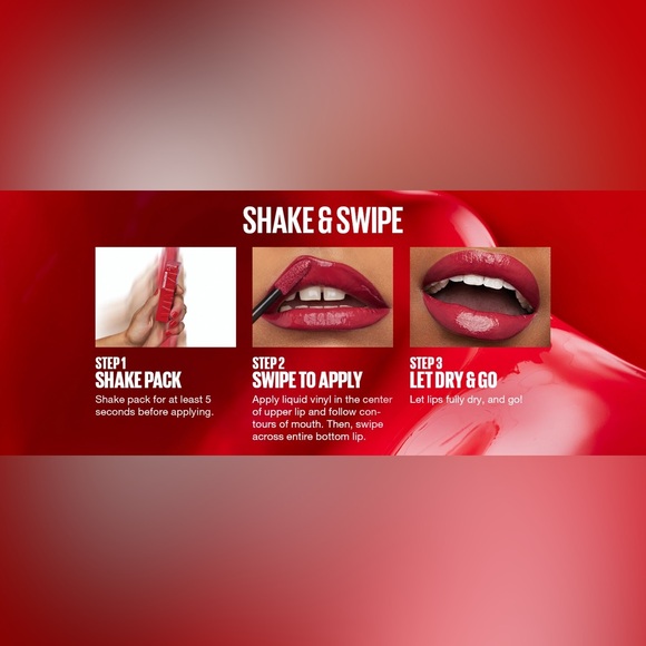 Maybelline Super Stay Vinyl Ink Liquid Lipcolor, 15 Peachy - Picture 10 of 15